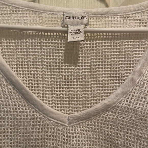 Chicos Net Top - Picture 3 of 3